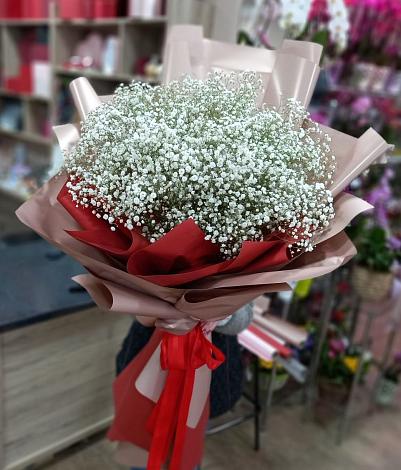 Букет цветов из: Гипсофила в Кемерово