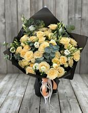 Букет цветов из:  Розы и Лизиантусы #REPLACE_PRED# Кемерово