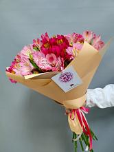 Букет малиновое вино в Кемерово Букет цветов из:  Альстромерии в Кемерово